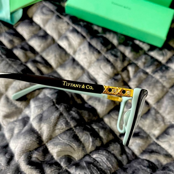 Find these babies if you can! Tiffany & Co Black and Blue with GOLD! - Picture 8 of 11